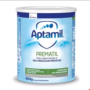 شیر پرماتیل مخصوص کودکان با رشد پایین و نارس (نسخه اورجینال ترکیه) Aptamil prematil (PDF) nutricia 400g