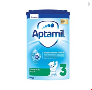 شیر خشک آپتامیل شماره 3 وزن800گرم Aptamil وارداتی پلمپ