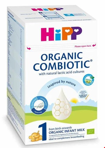 شیر خشک ارگانیک هیپ شماره1 800گرمی HIPP 